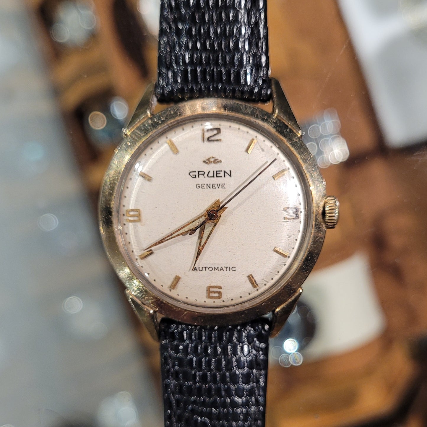 <GRUEN> 1960's 14K Automatic Watch