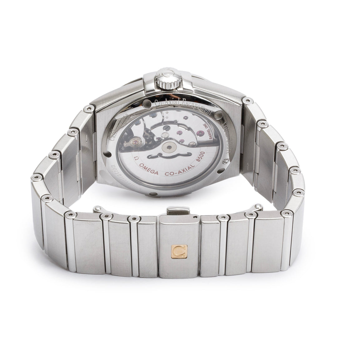 <OMEGA> Constellation Black Dial 38 MM Co-Axial Chronometer Automatic Watch w/ Box & Papers