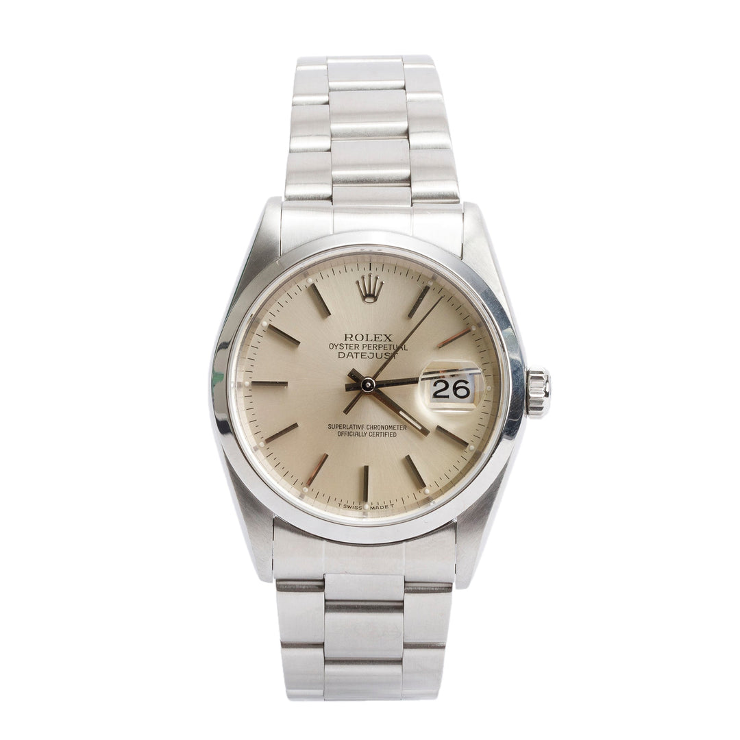 <ROLEX> 1995 Oyster Perpetual Datejust 36mm 16200 w/ Box & Papers