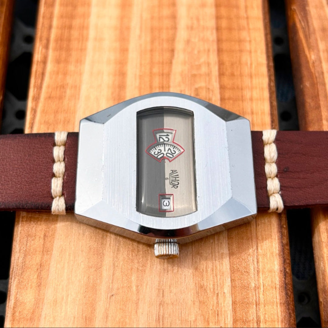 # 1970s. <ALIHOR>. Mechanical vintage watch. SWISS MADE