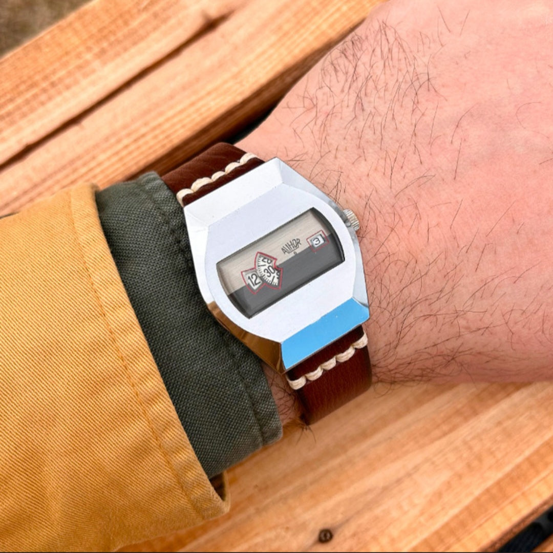 # 1970s. <ALIHOR>. Mechanical vintage watch. SWISS MADE