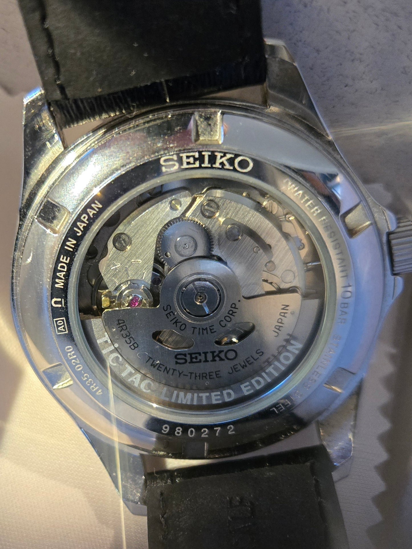 SEIKO × TiCTAC 35th Anniversary Limited Edition 40mm SZSB007