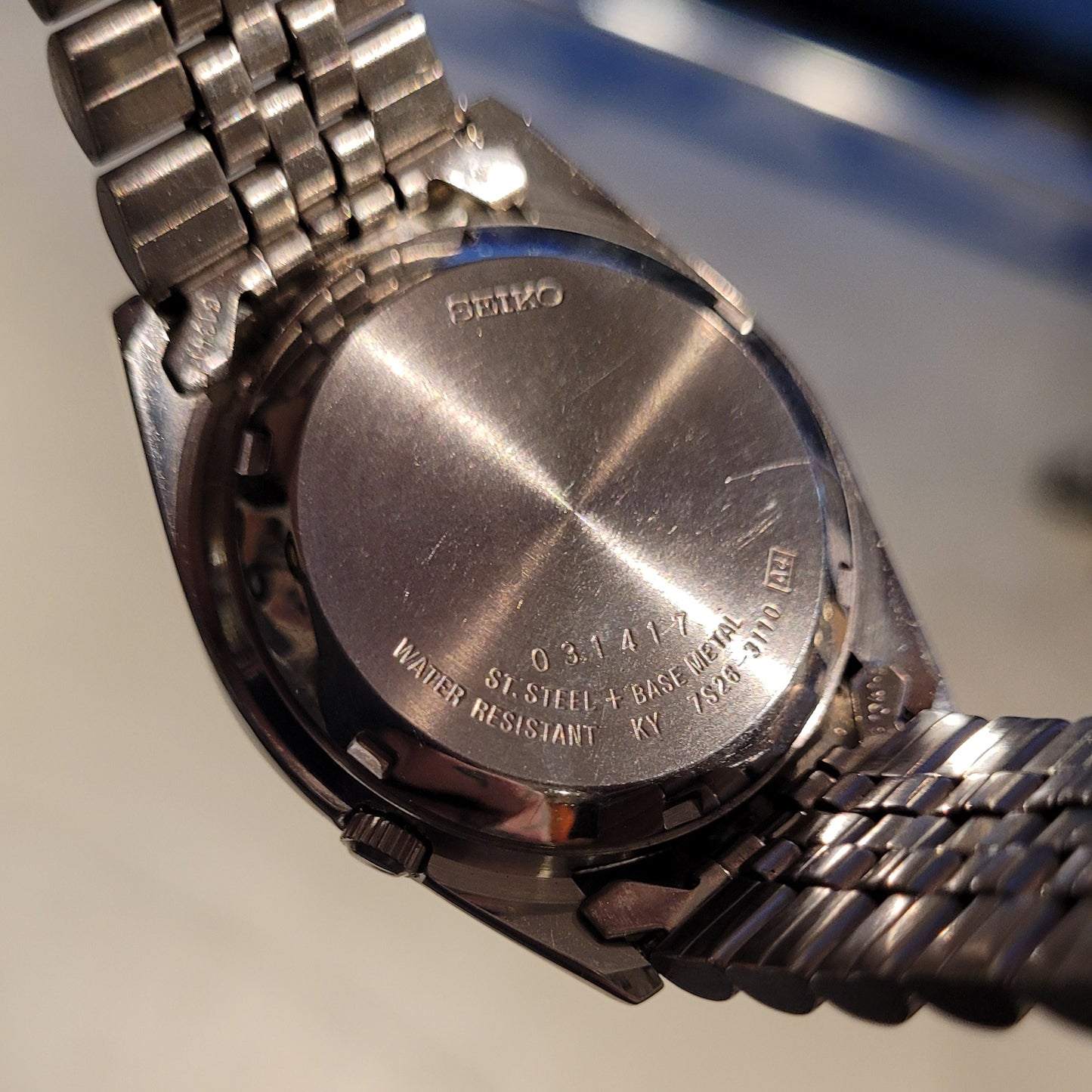 <SEIKO> 5 DAY-DATE w/ Fluted Bezel & Jubilee s.031417
