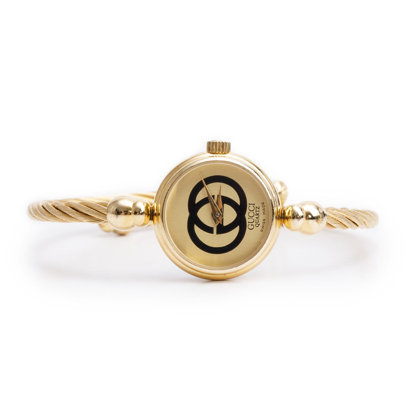 <GUCCI> Double G Bangle Watch