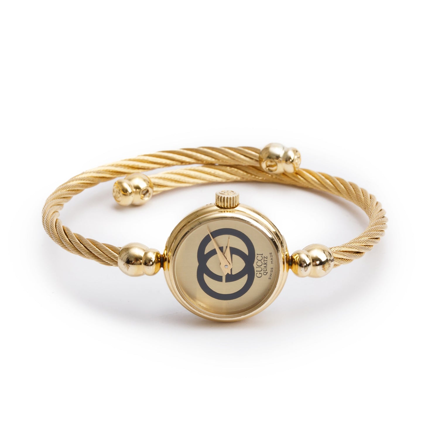<GUCCI> Double G Bangle Watch