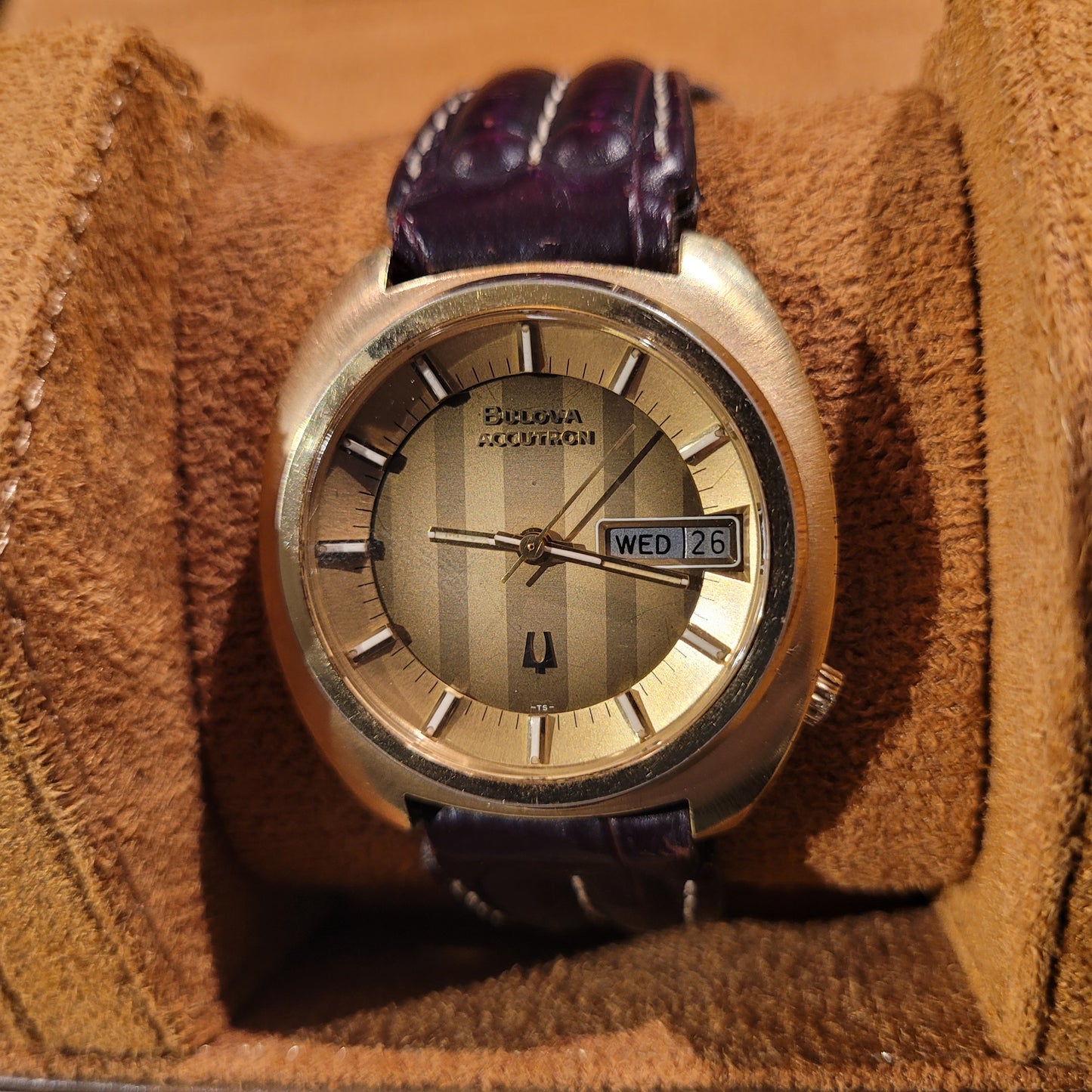 <BULOVA> Accutron 10k Rolled Gold Case s.I023506