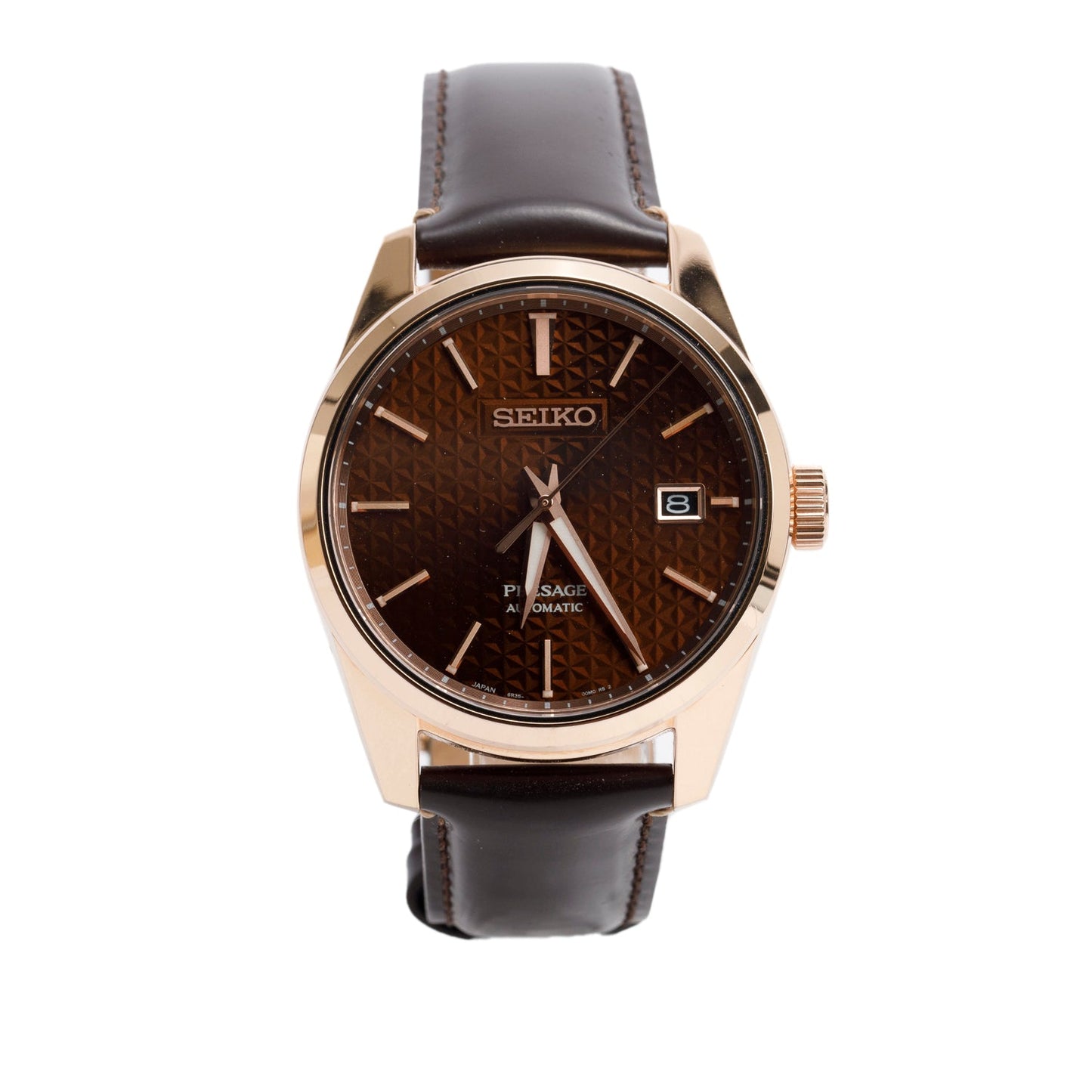 <SEIKO> PRESAGE SHARP EDGE in Rose Gold 6R36