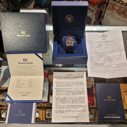<GRAND SEIKO> Heritage 37mm Automatic Watch w/ Box & Papers
