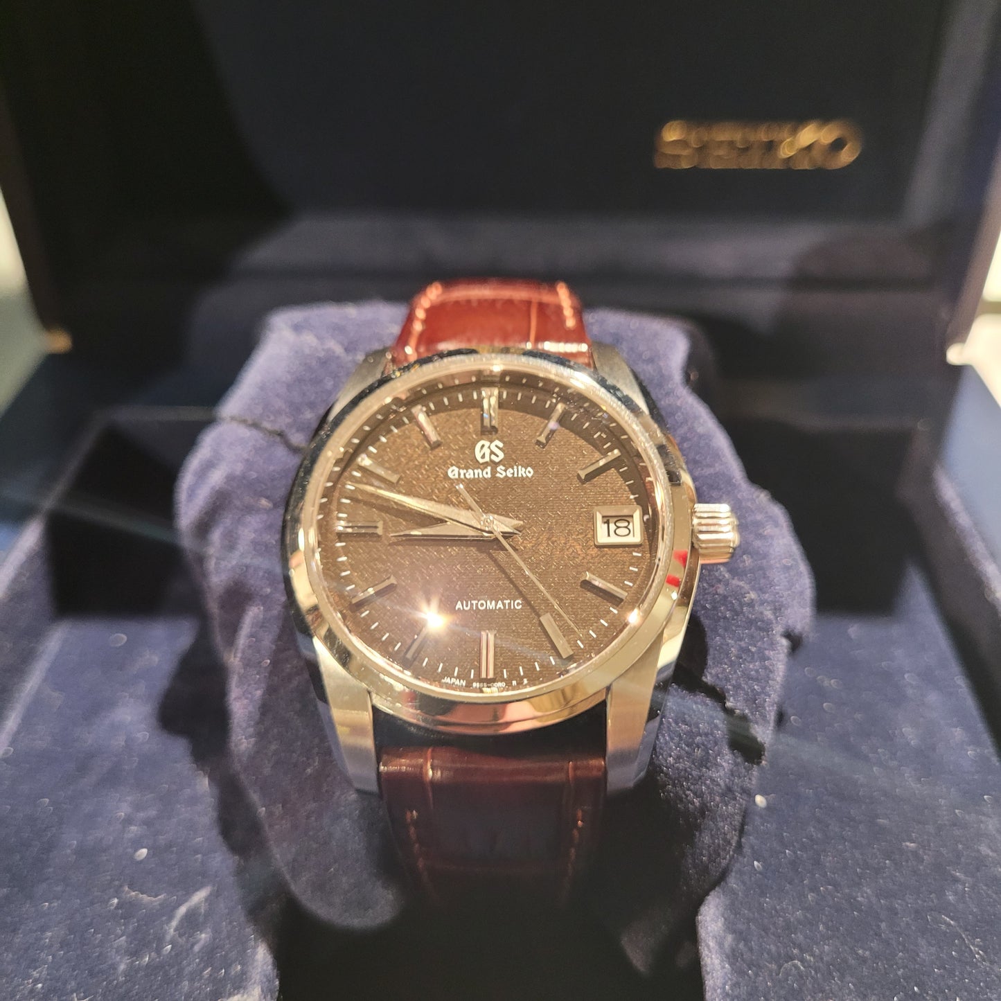 <GRAND SEIKO> Heritage 37mm Automatic Watch w/ Box & Papers