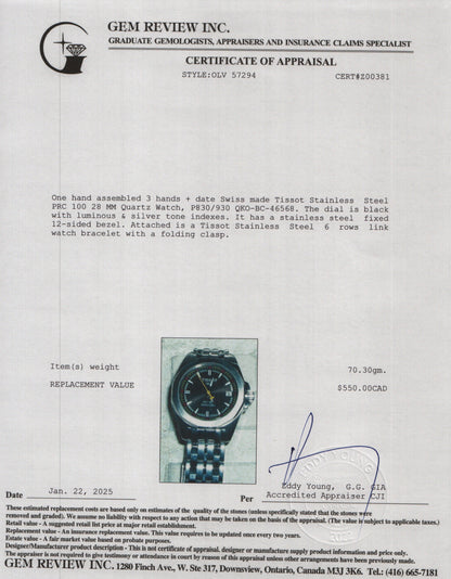 <TISSOT> 28mm PRC100 Quartz Watch