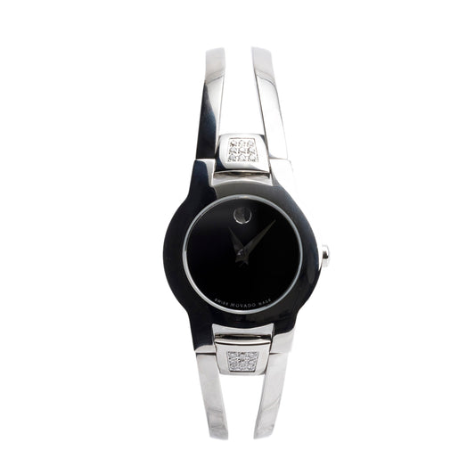 <MOVADO> 0.15ct Diamond Amorosa w/ Box & Papers