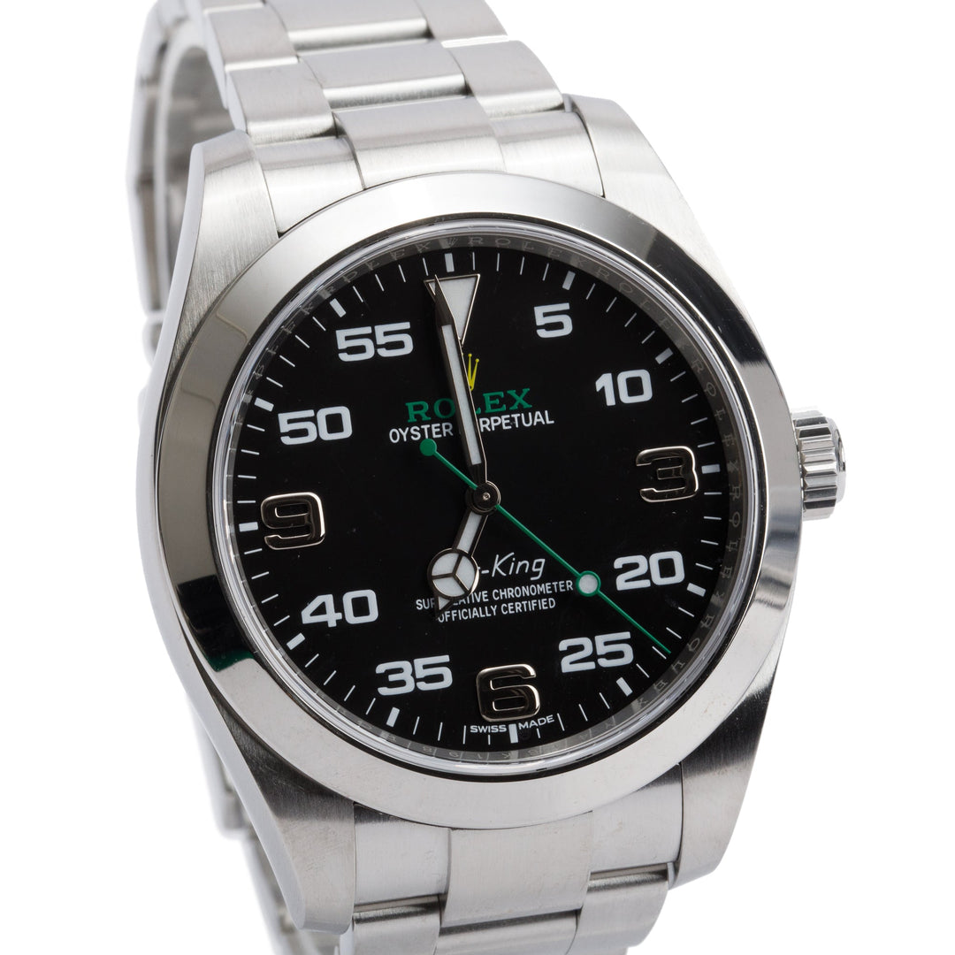 <ROLEX> Oyster Perpetual Air King 40 MM Watch 116900 w/ Box & Papers