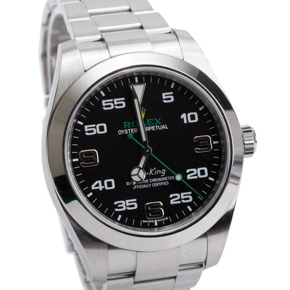 <ROLEX> Oyster Perpetual Air King 40 MM Watch 116900 w/ Box & Papers