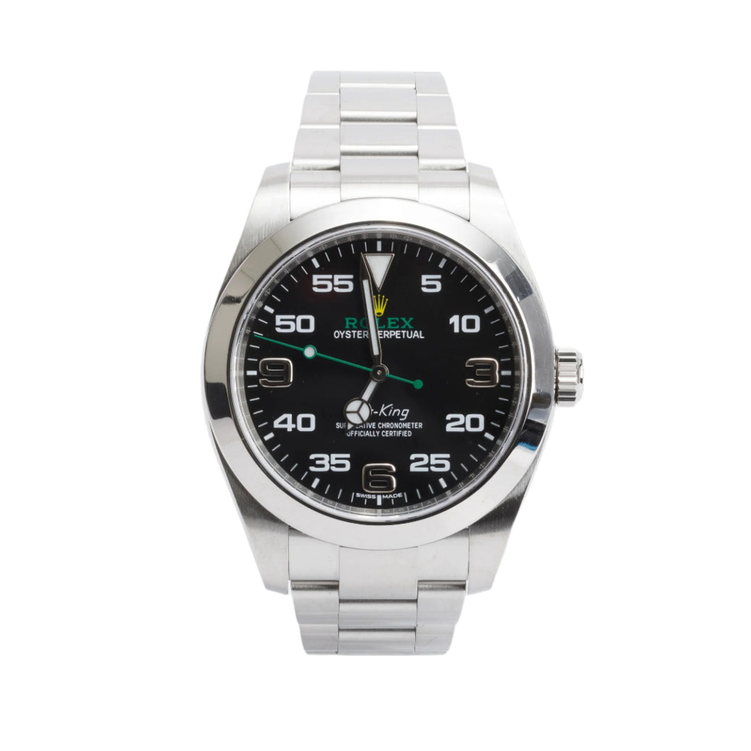 <ROLEX> Oyster Perpetual Air King 40 MM Watch 116900 w/ Box & Papers