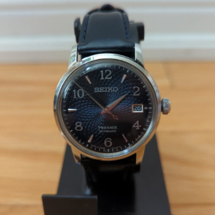 <SEIKO> Presage "Cocktail Time" Manhattan Blue Automatic Watch