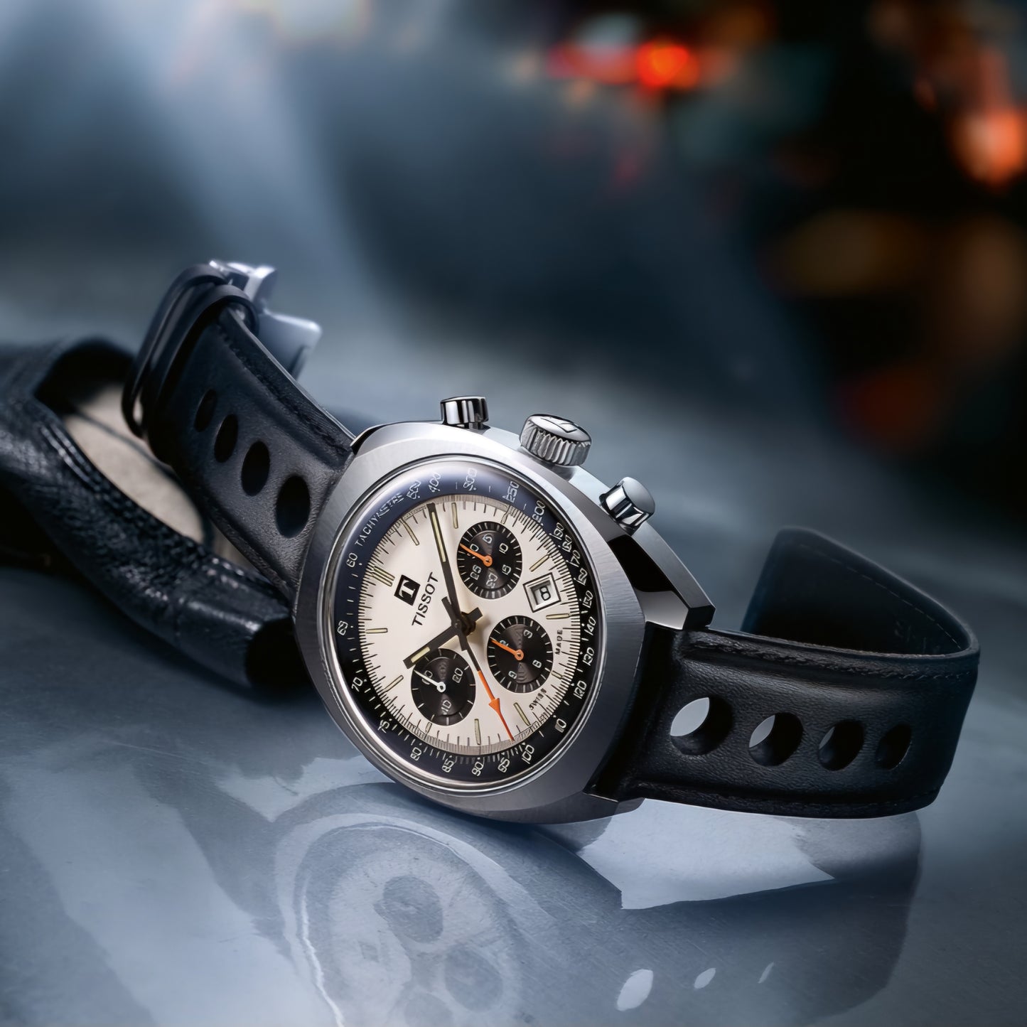 <TISSOT> Heritage 1973 Chronograph 43mm Automatic w/ Box & Papers