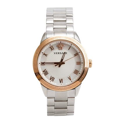 <VERSACE> Rose Gold 34 MM Quartz Watch w/ Box & Papers