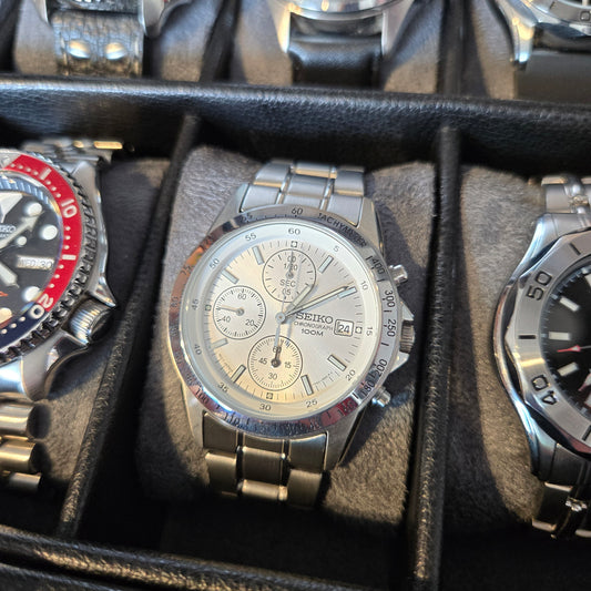 <SEIKO> Quartz Chronograph