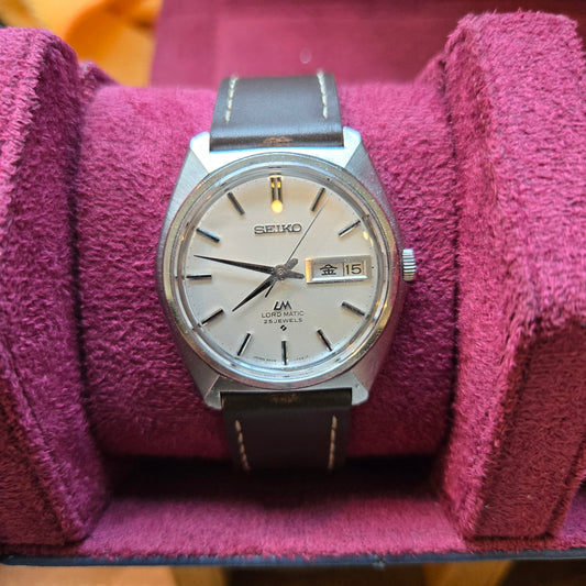 <SEIKO> LM 1970 Lord Matic 25j Kanji Day-Date s.053139