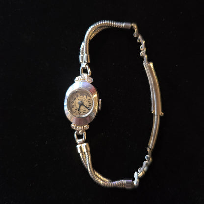 ROLEX c.1940 14kt White Gold w/ Diamonds