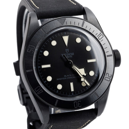 <TUDOR> BLACK BAY CERAMIC w/ Box & Papers