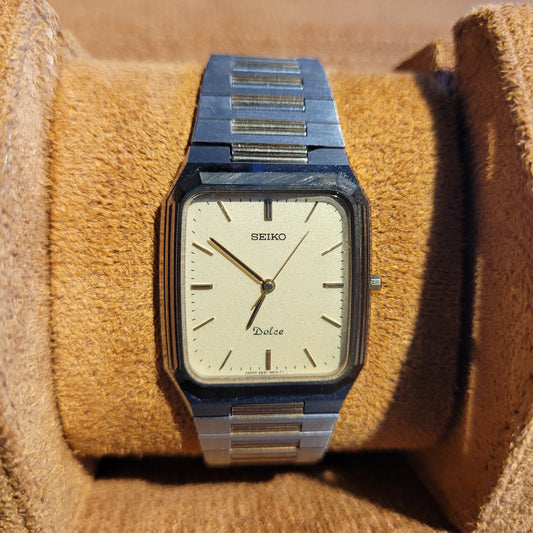 '80 <SEIKO> Dolce Quartz 5E31-580A s.015338