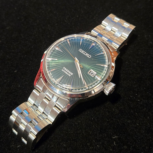 SEIKO PRESAGE Green Cocktail #5N5458