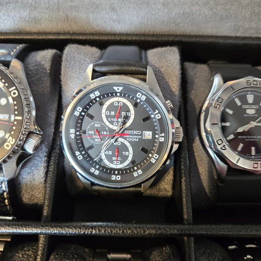 <SEIKO> Quartz Chronograph