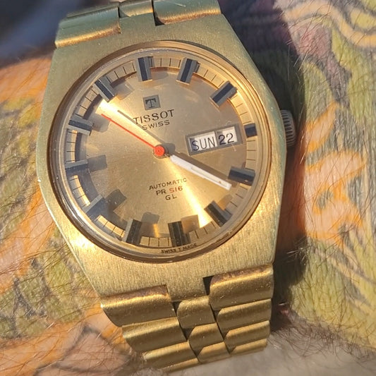 <TISSOT> PR 516 GL 1975 SEASTAR