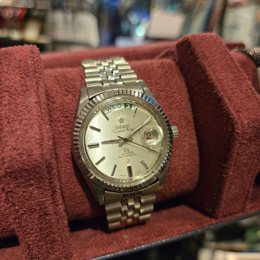 <TITONI> Cosmo King Day-Date Automatic