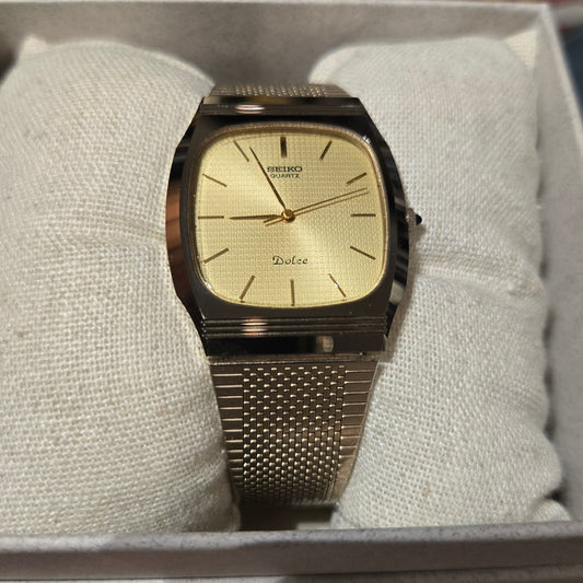 <SEIKO> Dolce Tungsten Carbide Quartz watch