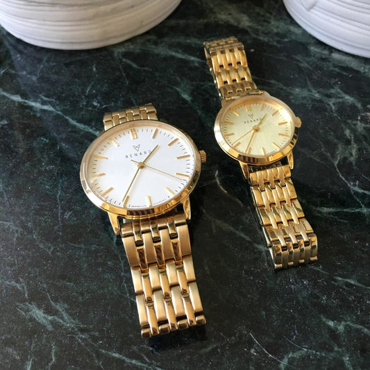 <RENARD> 25mm Elite Quartz NOS w/ metal bracelet