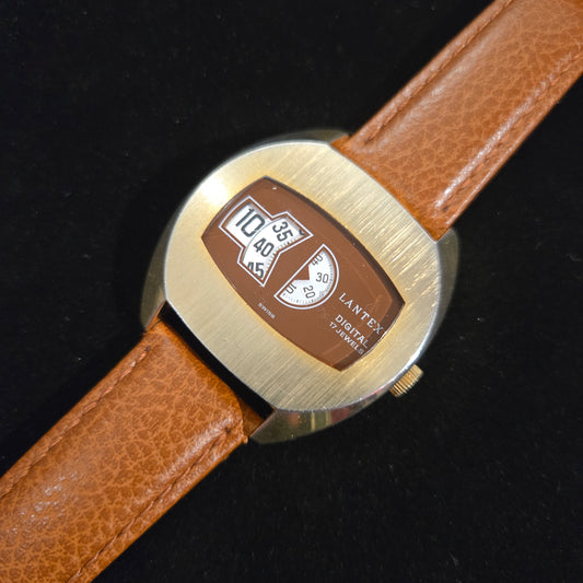 Vintage Digital Jump Hour