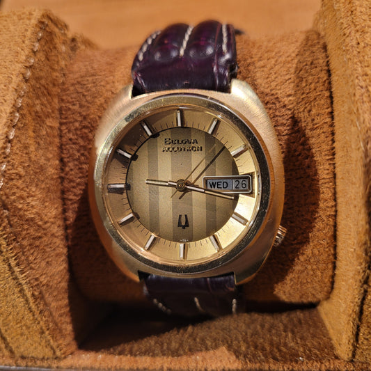 <BULOVA> Accutron 10k Rolled Gold Case s.I023506