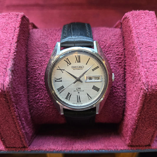<SEIKO> LM 1973 Lord Matic 25j Kanji Day-Date s.366692