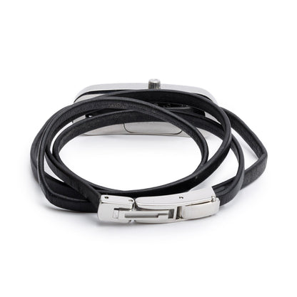 <GUCCI> Leather Accessory Watch