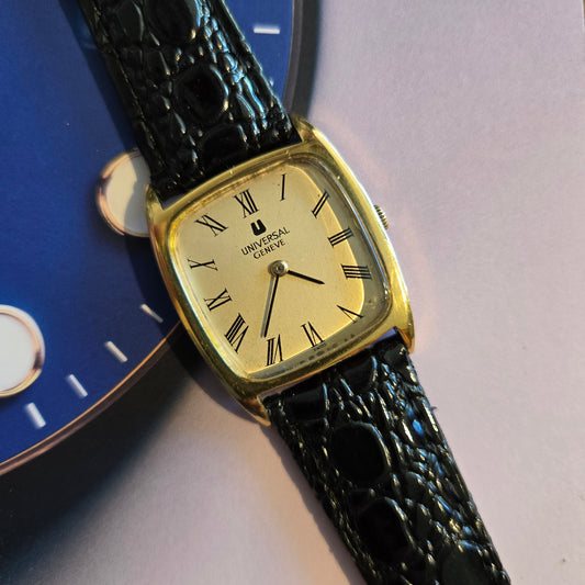 <UNIVERSAL GENEVE> 1960'S Manual-Wind Mechanical Watch