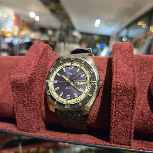 <CORDURA> SEA-GULL 70's Diver Automatic Watch