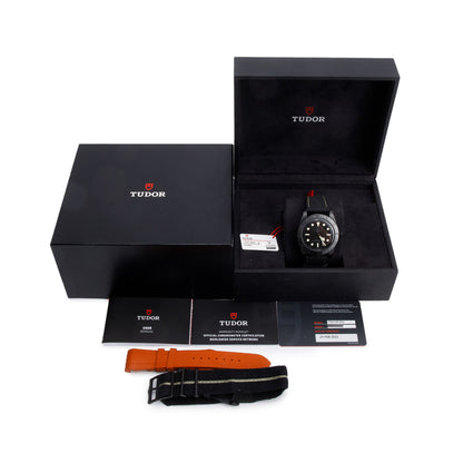 <TUDOR> BLACK BAY CERAMIC w/ Box & Papers