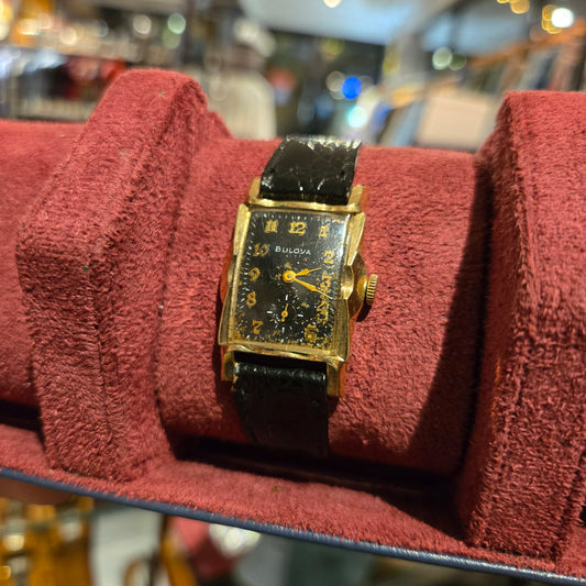 <BULOVA> 1955 Art Deco Manual Mechanical Tank
