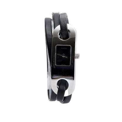 <GUCCI> Leather Accessory Watch