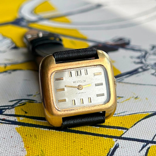 <WESTCLOX> Vintage Mechanical Watch. Swiss Made