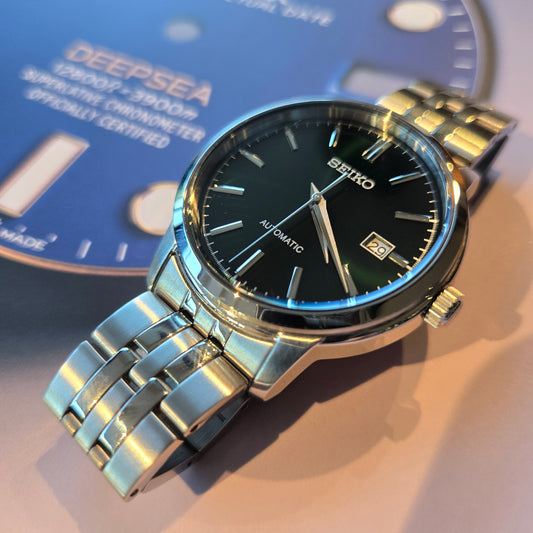 <SEIKO> Green Dial Automatic 4R36