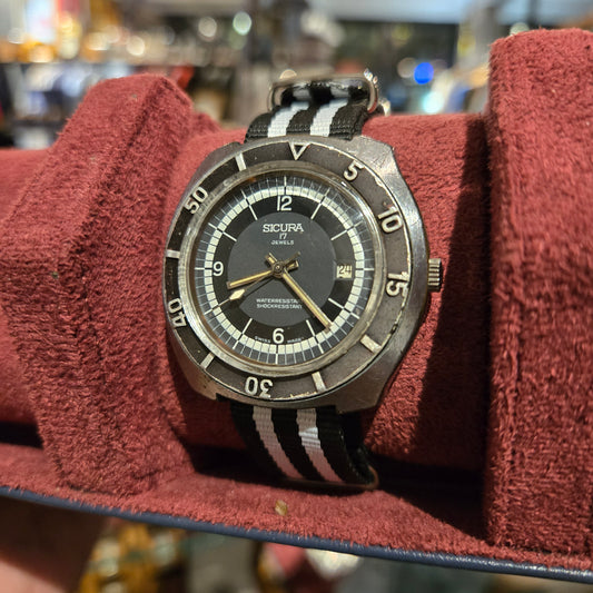<SICURA> 70's Diver 17j Automatic